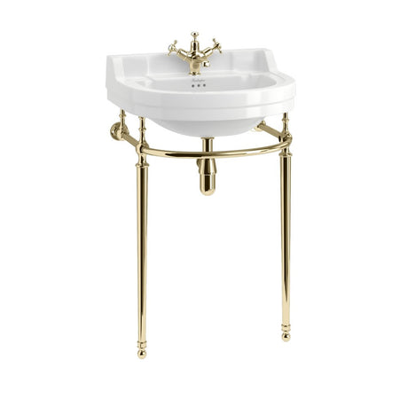 Burlington Basin Wash Stand (for 560mm Round Basin) - Gold - T24AGOLD - TAP 'N' SHOWER