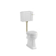 Burlington Low Level WC Flush Pipe Kit Gold (WC Pan & Cistern NOT Included) - T31GOLD - TAP 'N' SHOWER