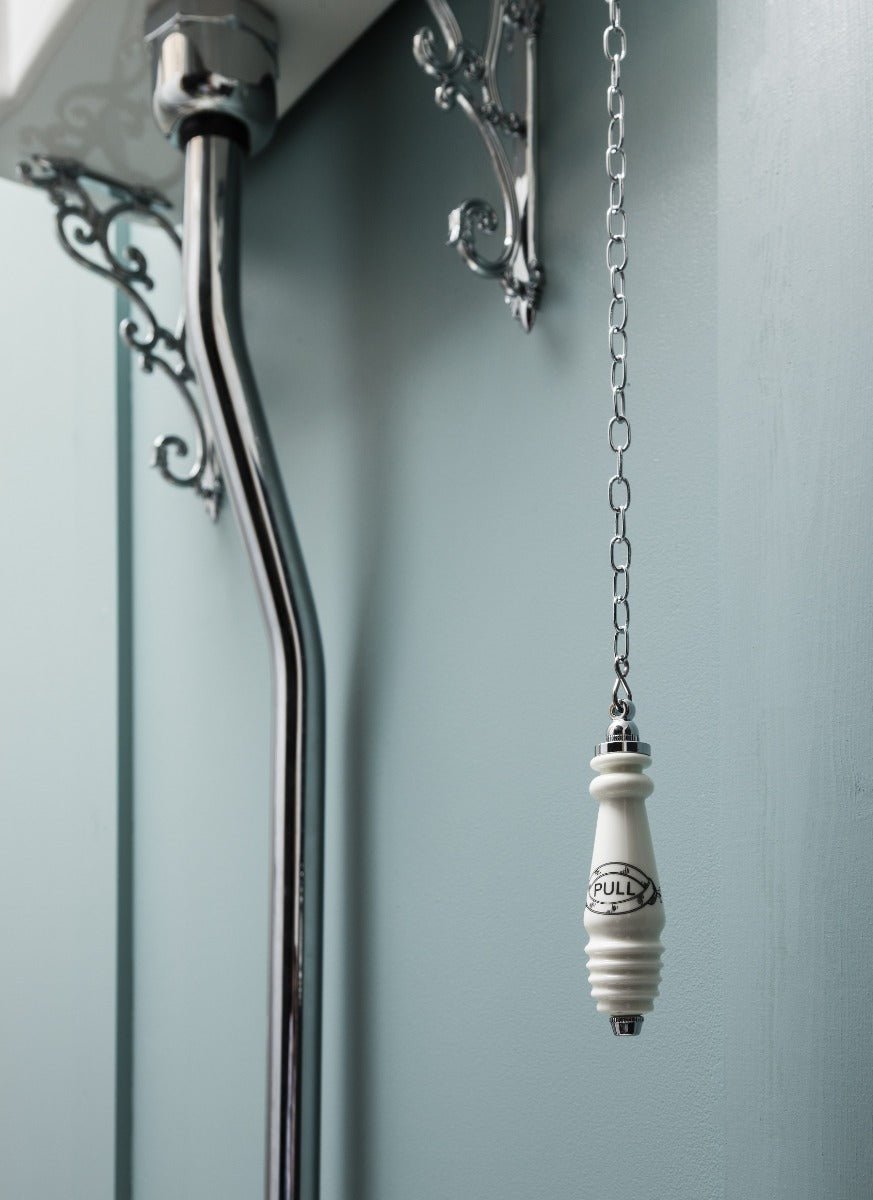 Burlington High Level Dual Flush Cistern Lever - Gold - SP391GOLD - TAP 'N' SHOWER