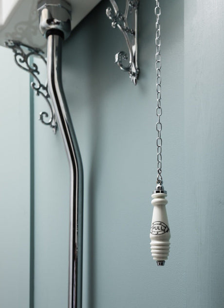 Burlington High Level Dual Flush Cistern Lever - Gold - SP391GOLD - TAP 'N' SHOWER