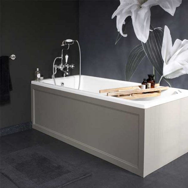 Burlington Arundel Double Ended Bath - White - E32 - TAP 'N' SHOWER