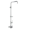 Burlington Stour Chrome Exposed Single Outlet Valve with Ridge Riser - BF2S - TAP 'N' SHOWER
