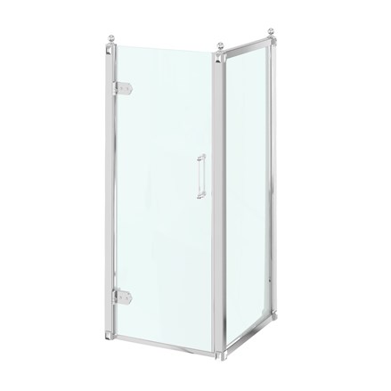 Burlington Glass Side Panel 800mm - C13 - TAP 'N' SHOWER