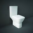 RAK Compact Close Coupled Dual Flush Cistern - White - COMCIST - TAP 'N' SHOWER