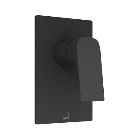 Vado Cameo Concealed 1 Outlet Manual Valve - Matt Black - CAM - 245A - MB - TAP 'N' SHOWER