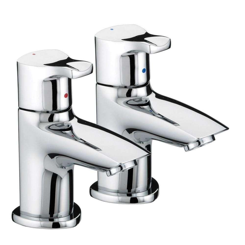 Bristan Capri Modern Basin Taps - Chrome Plated - CAP 1/2 C