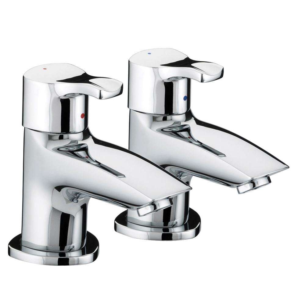 Bristan Capri Modern Bath Taps - Chrome Plated - CAP 3/4 C