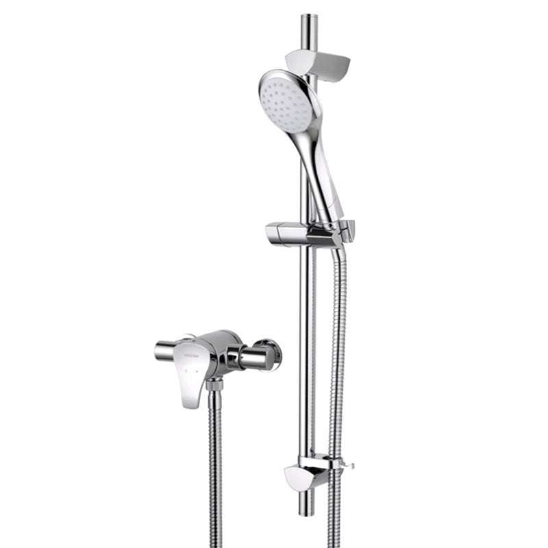 Bristan Capri Surface Mounted Thermostatic Shower Valve with Adjustabl