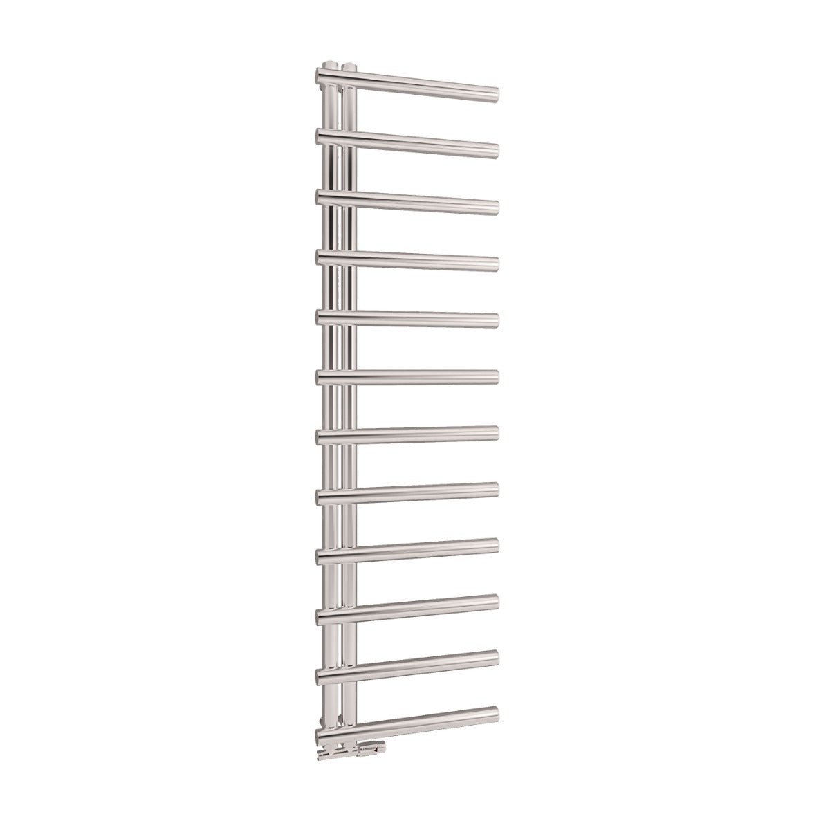 Scudo Carlo Designer Towel Radiator 1750 x 500mm - Chrome - CARL1750 - 500 - C - TAP 'N' SHOWER