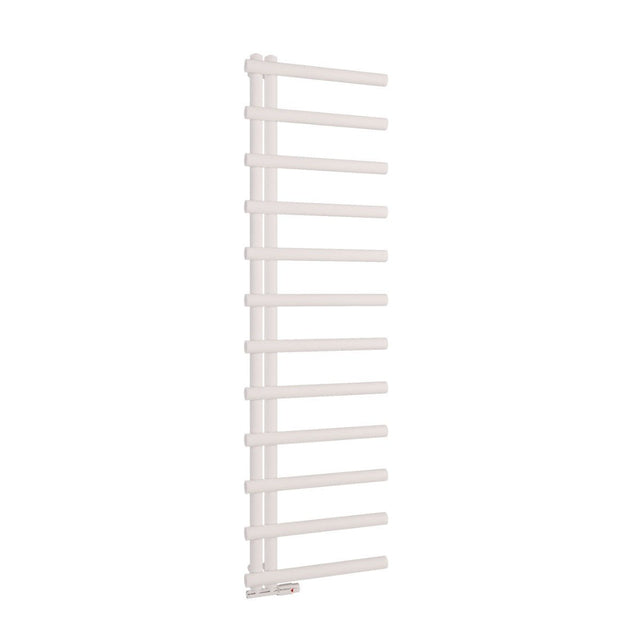 Scudo Carlo Designer Towel Radiator 1750 x 500mm - White - CARL1750 - 500 - W - TAP 'N' SHOWER