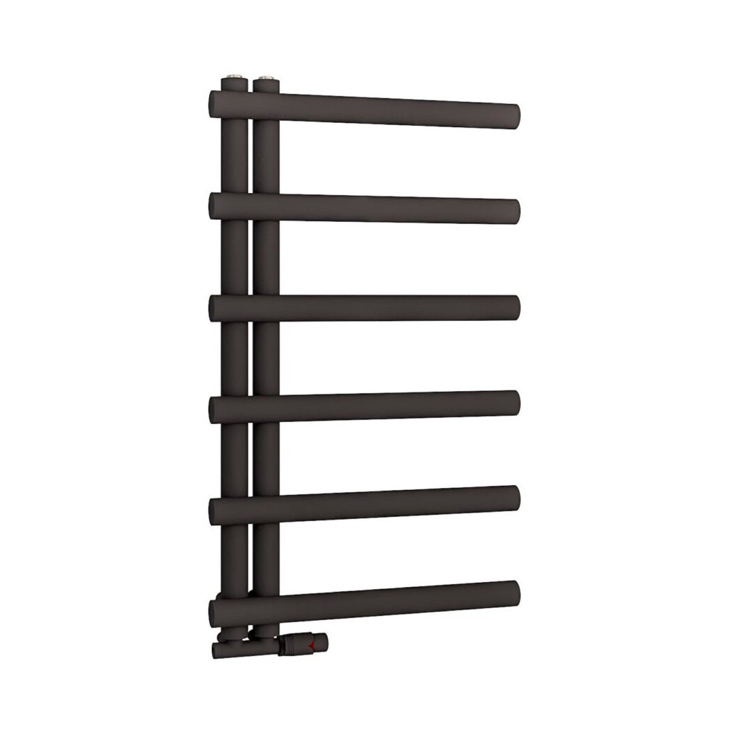 Scudo Carlo Towel Radiator 500 x 850mm - Anthracite - CARL850 - 500 - A - TAP 'N' SHOWER