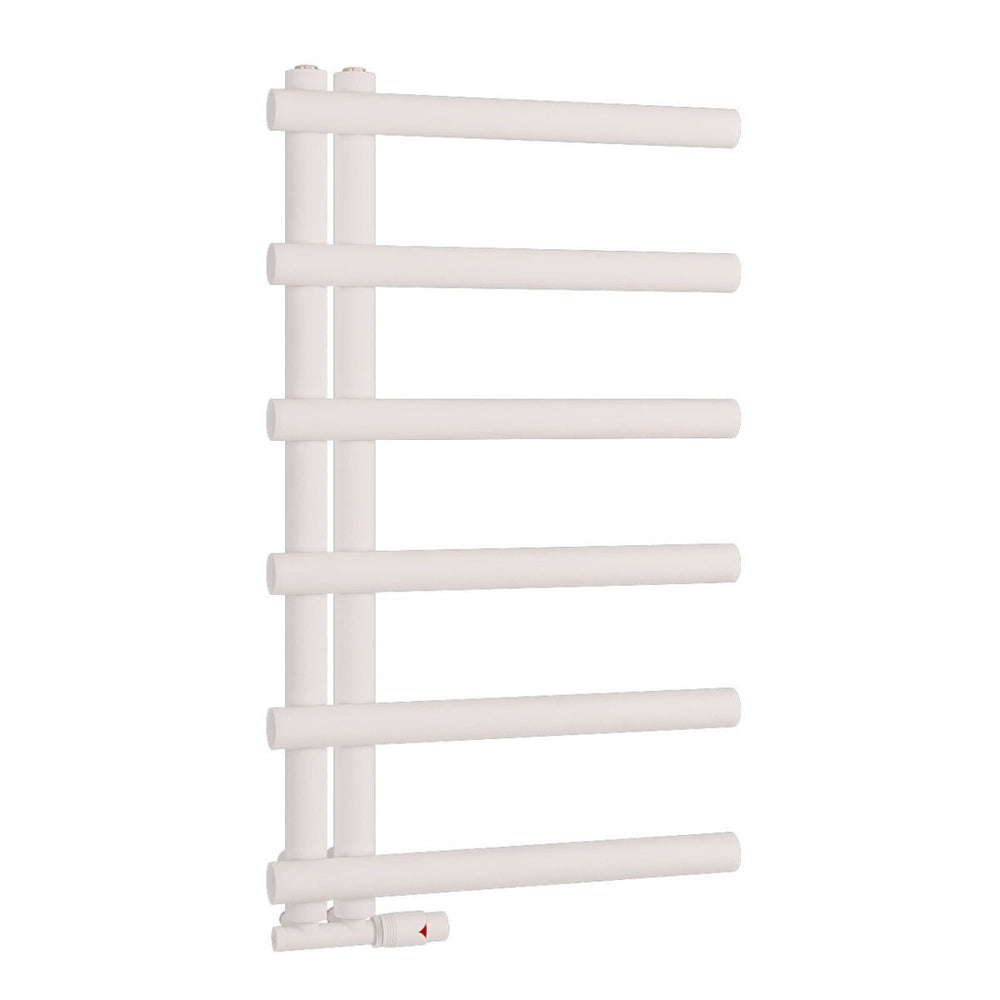 Scudo Carlo Designer Towel Radiator 850 x 500mm - White - CARL850 - 500 - W - TAP 'N' SHOWER