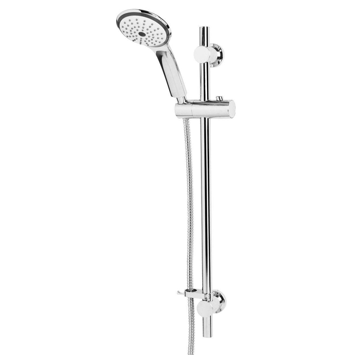 Bristan Cascade Shower Kit with Large Single-Function Handset Chrome -