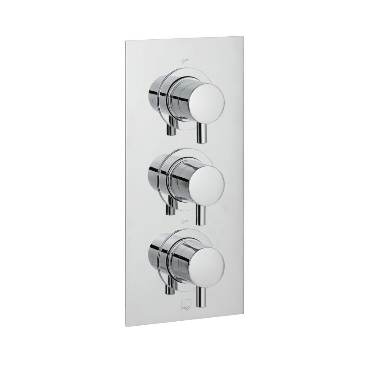 Vado Celsius 2 Outlet Thermostatic Shower Valve - Polished Chrome - CEL - 128D/2 - C/P - TAP 'N' SHOWER