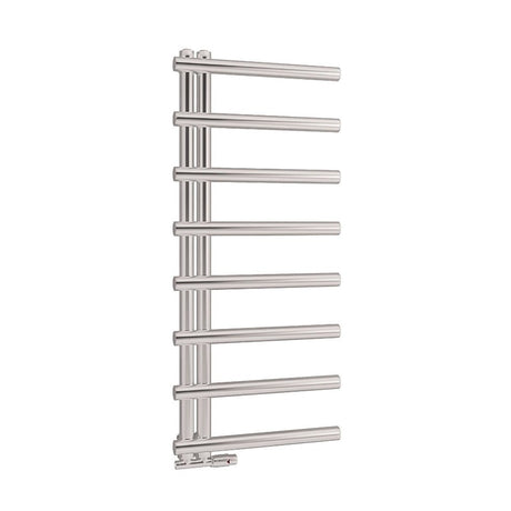 Scudo Carlo Designer Towel Radiator 1150 x 500mm - Chrome - CARL1150 - 500 - C - TAP 'N' SHOWER
