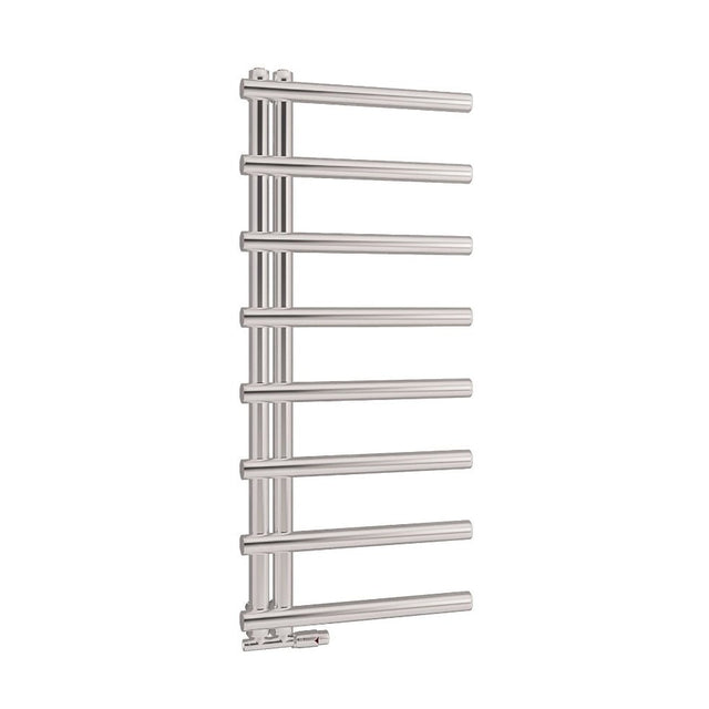 Scudo Carlo Designer Towel Radiator 1150 x 500mm - Chrome - CARL1150 - 500 - C - TAP 'N' SHOWER