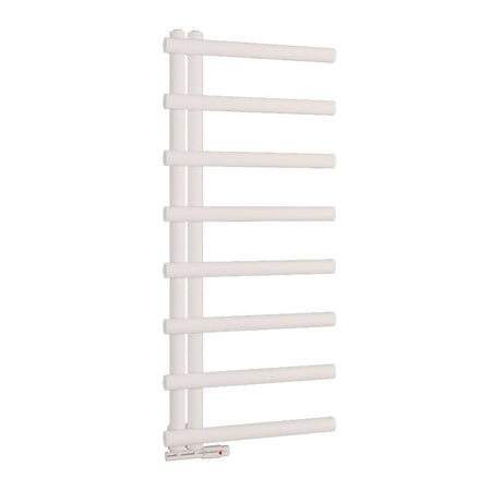 Scudo Carlo Designer Towel Radiator 1150 x 500mm - Chrome - CARL1150 - 500 - W - TAP 'N' SHOWER
