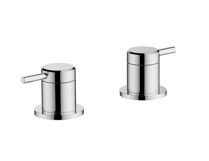 Britton Hoxton Panel Valves - Chrome - HOX.025CP - TAP 'N' SHOWER