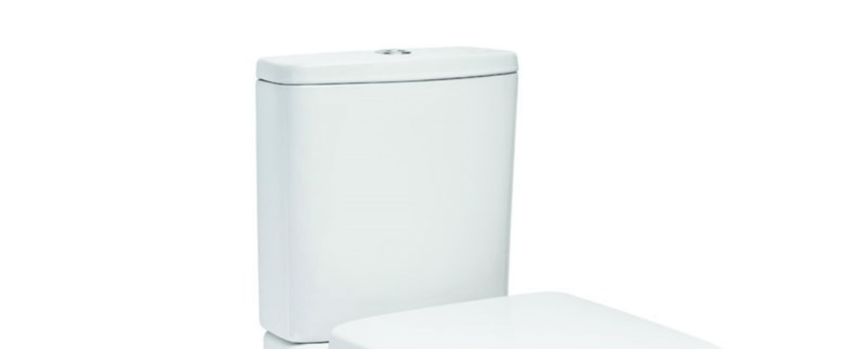 Britton My Home White Close Coupled Cistern ONLY - Including Cistern Lid & Fittings - MYCCCW - TAP 'N' SHOWER
