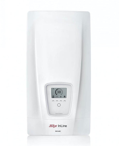 Zip Inline DEX12NEXT Electronic Instantaneous Water Heater for Single Outlet or Multiple Outlets - White - DEX12NEXT - TAP 'N' SHOWER