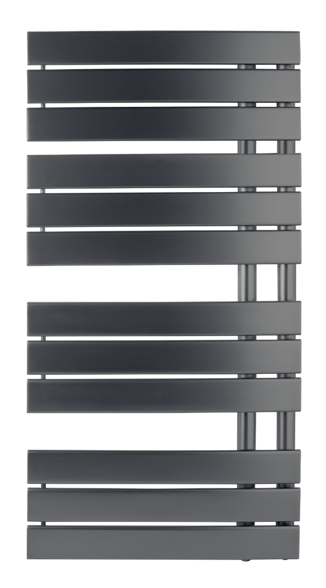 JTP CLEO Radiator 1080mm High X 550mm Wide - Brushed Black - CLE108BBL - TAP 'N' SHOWER