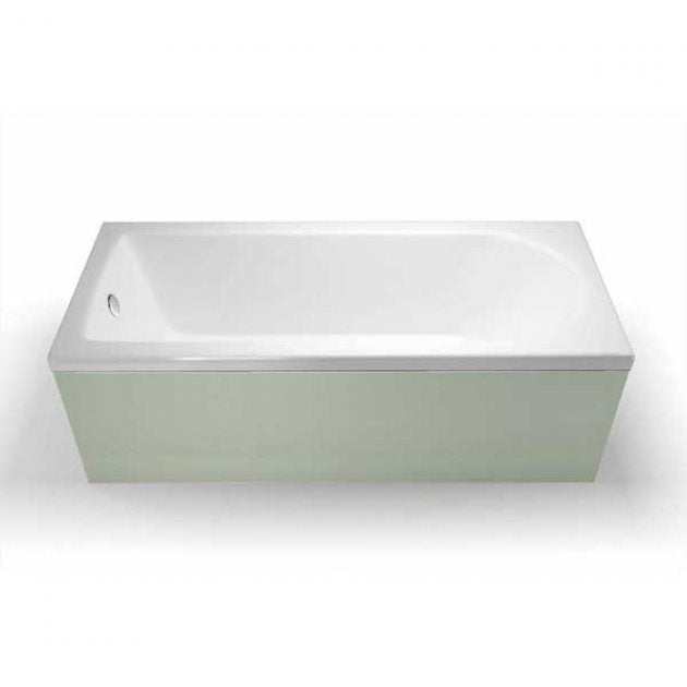 Cleargreen Single Ended Reuse Rectangular Bath 1700mm x 750mm - White - R52 - TAP 'N' SHOWER
