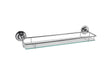 Launde Abbey Victrion Gallery Shelf - Brushed Chrome - TAP 'N' SHOWER