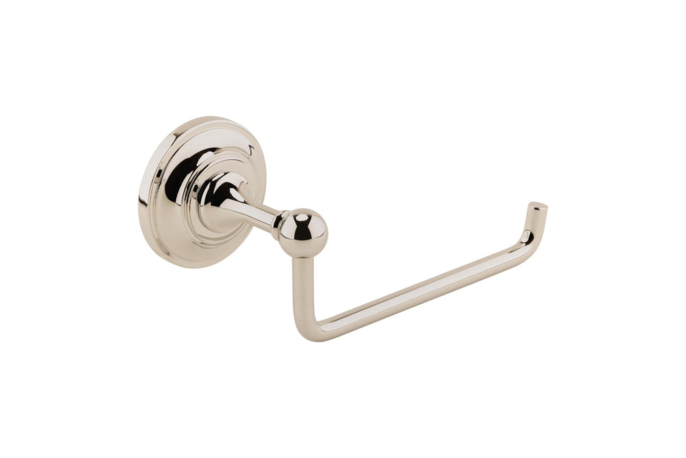 Launde Abbey Victrion Toilet Roll Holder - Brushed Nickel - TAP 'N' SHOWER