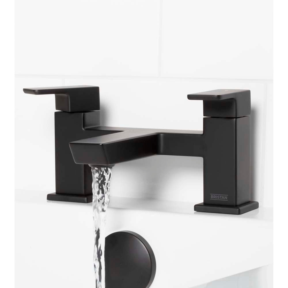 Bristan Cobalt Bath Filler Tap - Black - COB BF BLK - TAP 'N' SHOWER