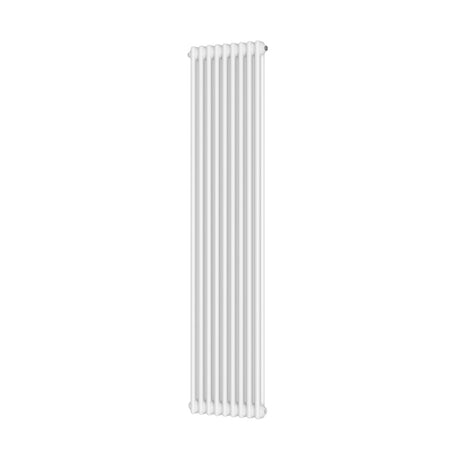 Scudo 2 Column Vertical Radiator 1800 x 425mm - White - COL - 2 - 180 - 43 - W - TAP 'N' SHOWER