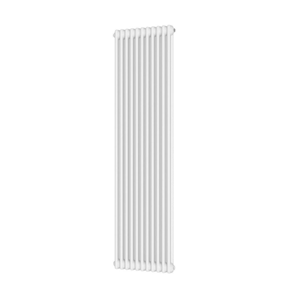 Scudo 2 Column Vertical Radiator 1800 x 515mm - White - COL - 2 - 180 - 52 - W - TAP 'N' SHOWER