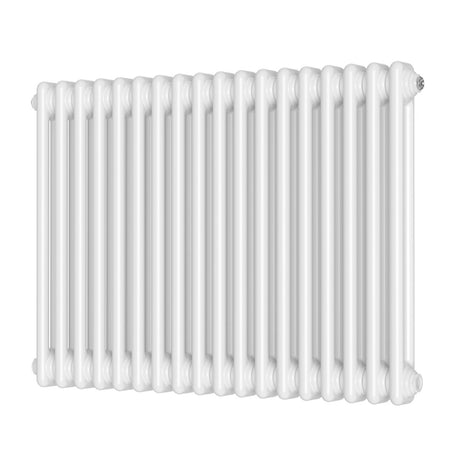 Scudo Column Horizontal Radiator 600 x 830mm - White - COL - 2 - 60 - 83 - W - TAP 'N' SHOWER