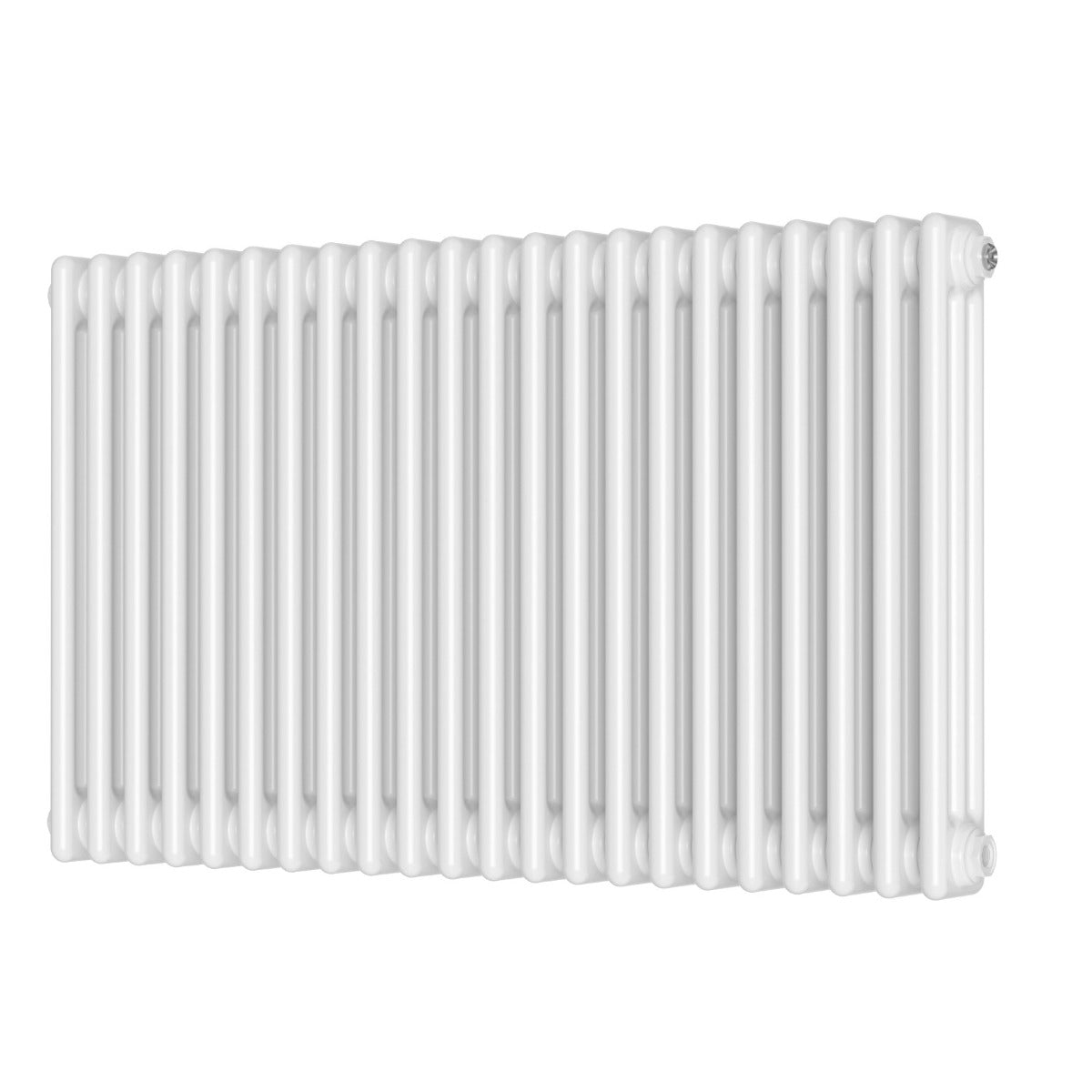 Scudo Column Horizontal Radiator 600 x 1010mm - White - COL - 3 - 60 - 101 - W - TAP 'N' SHOWER