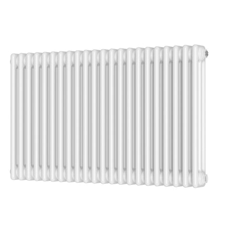 Scudo Column Horizontal Radiator 600 x 1010mm - White - COL - 3 - 60 - 101 - W - TAP 'N' SHOWER