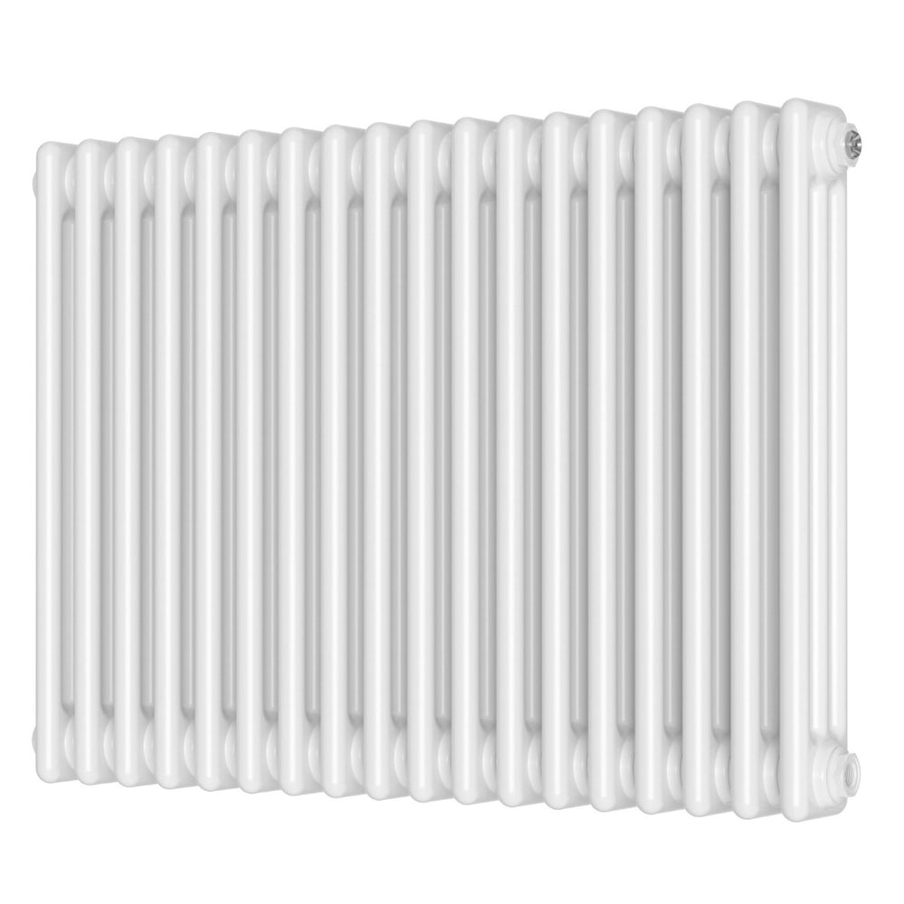 Scudo Column Horizontal Radiator 600 x 830mm - White - COL - 3 - 60 - 83 - W - TAP 'N' SHOWER