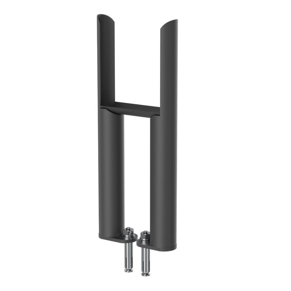 Scudo 3 Column Insertable Radiator Feet Pair - Anthracite - COLFEET - 3 - A - TAP 'N' SHOWER