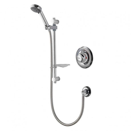 Aqualisa Colt Concealed Mixer Shower with Adjustable Head - Chrome - COLT001CA - TAP 'N' SHOWER