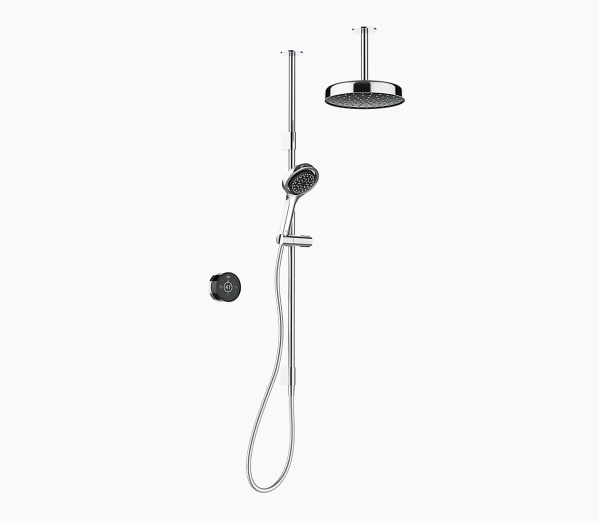 Mira Platinum Dual Ceiling Fed - High Pressure - 1.1981.008