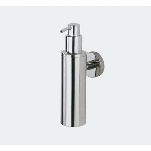 Coram Boston Chrome Soap Dispenser wall-mounted stainless steel with removable inner bottle