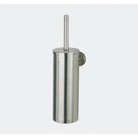 Coram Boston Toilet Brush and Holder in chrome stainless steel with plastic liner and wall mounting hardware