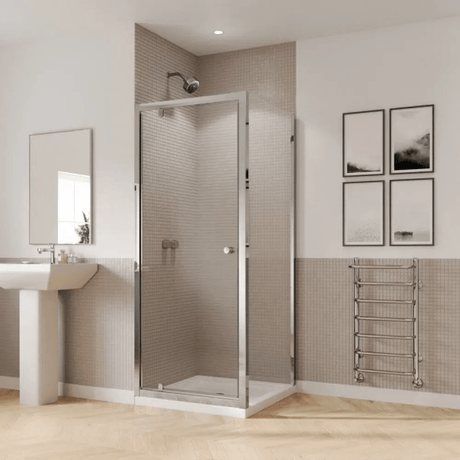 Coram GB 5 Side Panel 800mm - Chrome - GB5SP80CUC - TAP 'N' SHOWER