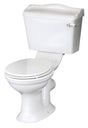 Launde Abbey Chancery Close Coupled Pan with Cistern - White - TAP 'N' SHOWER