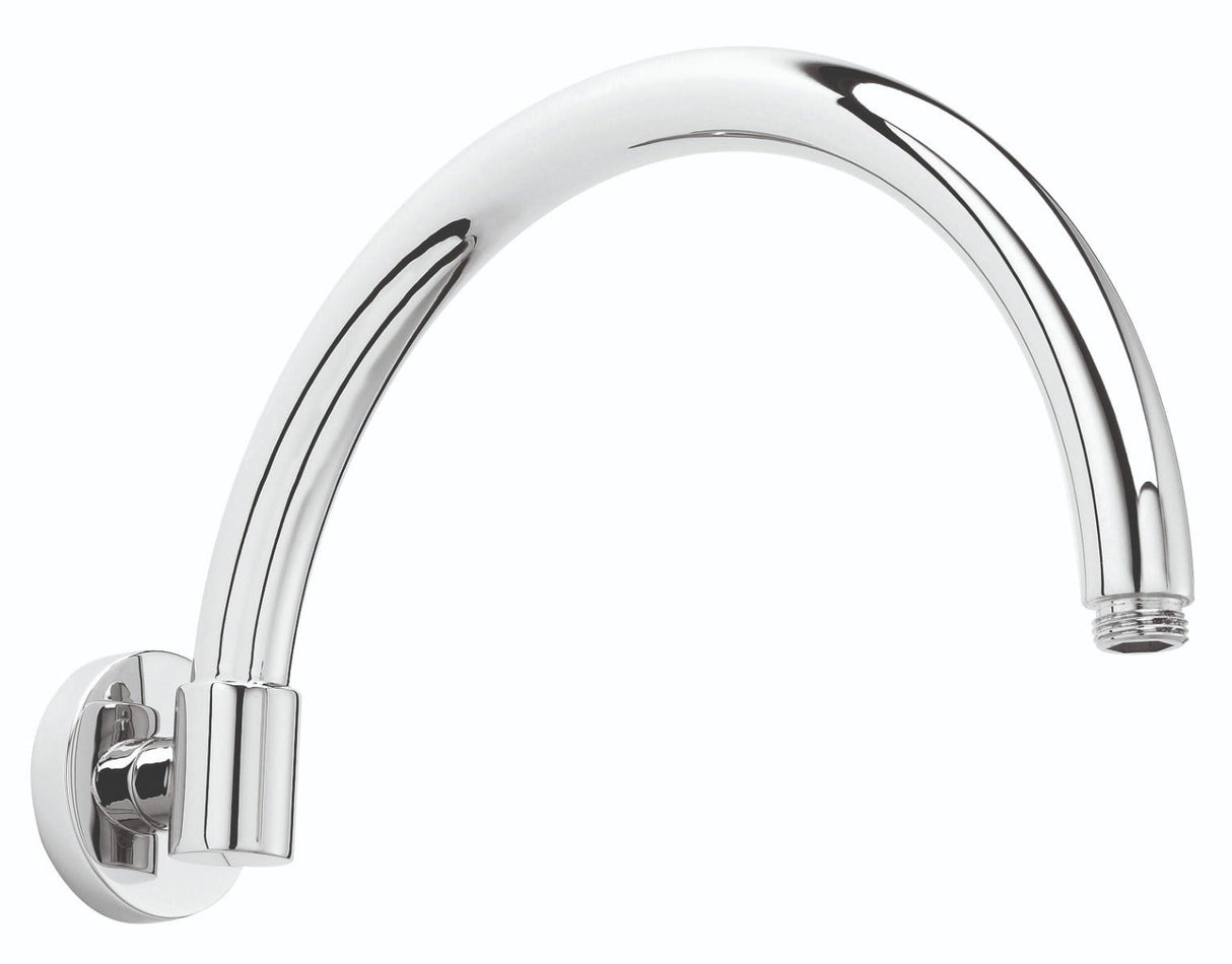 Launde Abbey Victrion Arch Wall Mounted Shower Arm - Chrome - TAP 'N' SHOWER