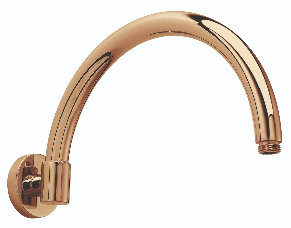 Launde Abbey Victrion Arch Wall Mounted Shower Arm - Copper - TAP 'N' SHOWER