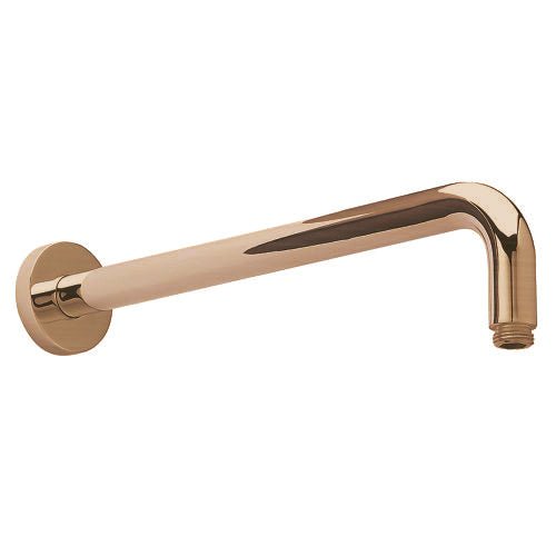 Launde Abbey Victrion Straight Wall Mounted Shower Arm - Brushed Copper - TAP 'N' SHOWER