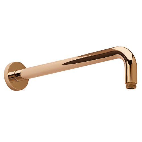 Launde Abbey Victrion Straight Wall Mounted Shower Arm - Copper - TAP 'N' SHOWER
