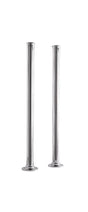 Launde Abbey Standpipes Traditional Cast Freestanding Bath Legs 660mm x 40mm - Chrome - TAP 'N' SHOWER