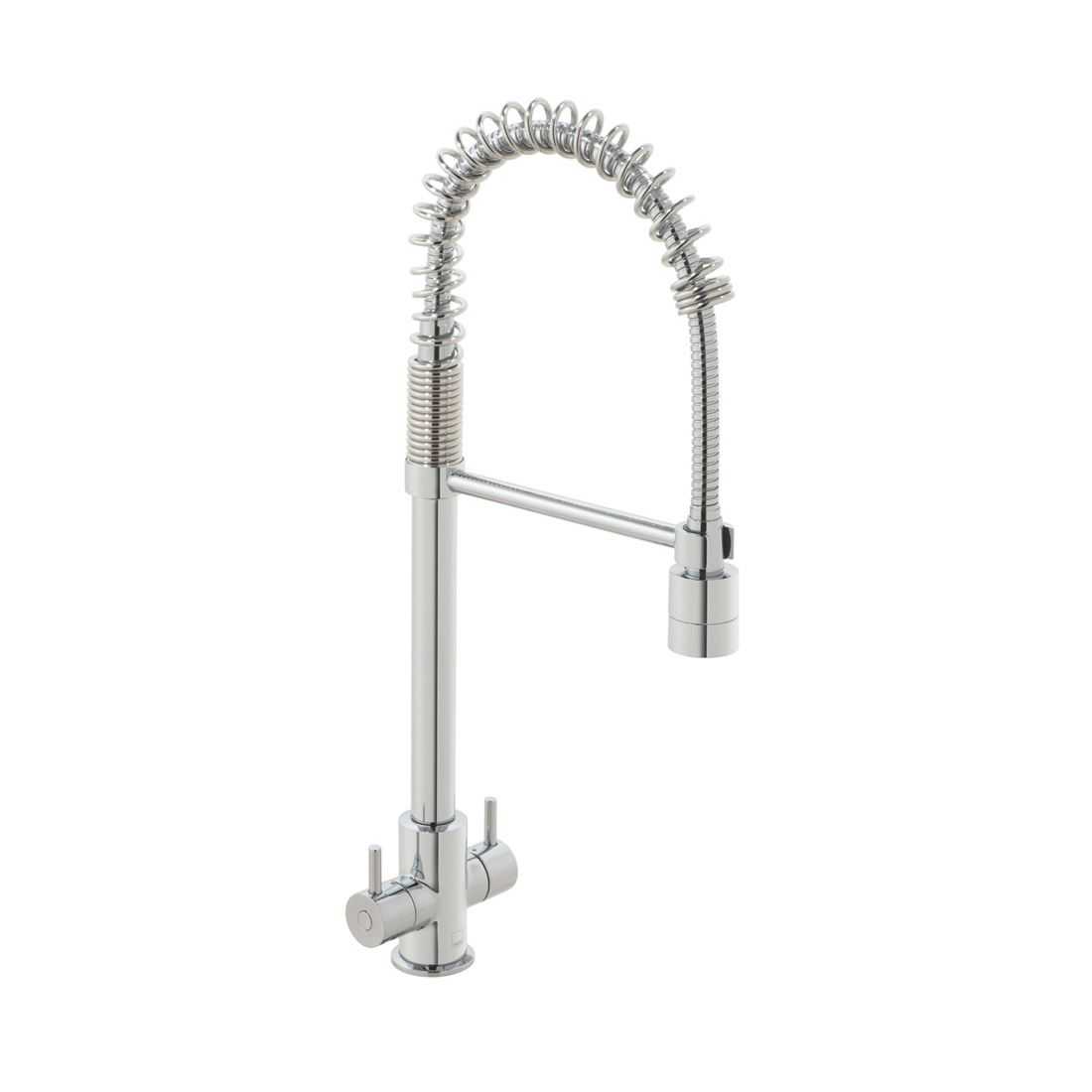 Vado Vibe Professional Mono Sink Mixer deck-mounted chrome swivel spout tap