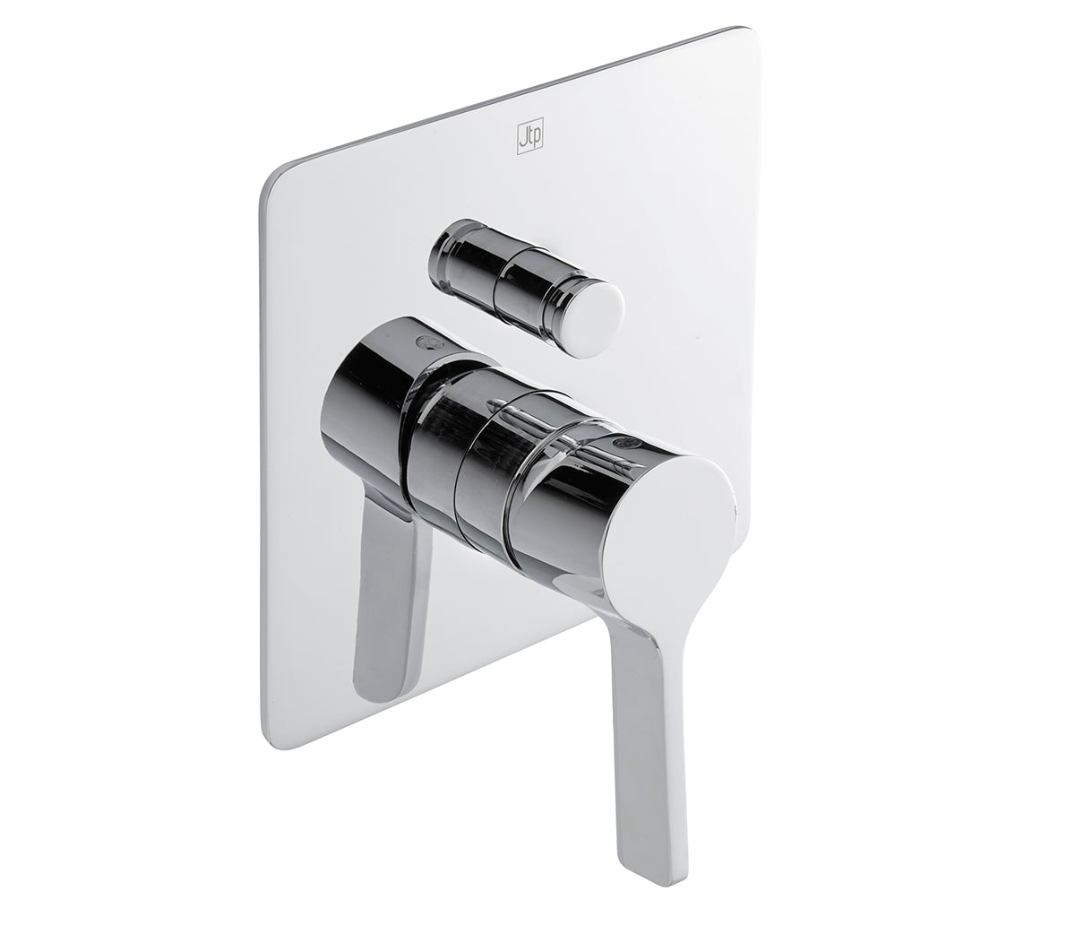 JTP Curve Single Lever Concealed Diverter Valve - Chrome - 72075
