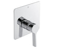 JTP Curved Single Lever Concealed Manual Valve - Chrome - 72227